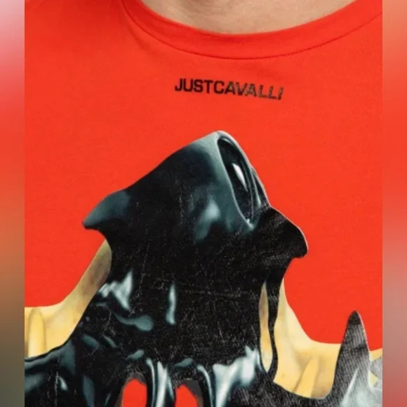 NWT $226 just cavalli t shirt men - Picture 8 of 15